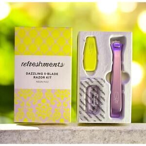 REFRESHMENTS Dazzling 5-Blade Razor Kit NEON FIZZ